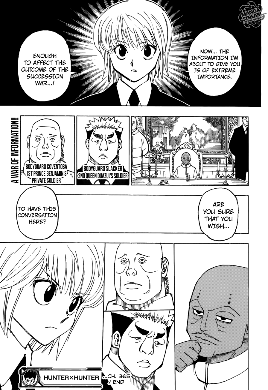 Hunter x Hunter Chapter 365 22